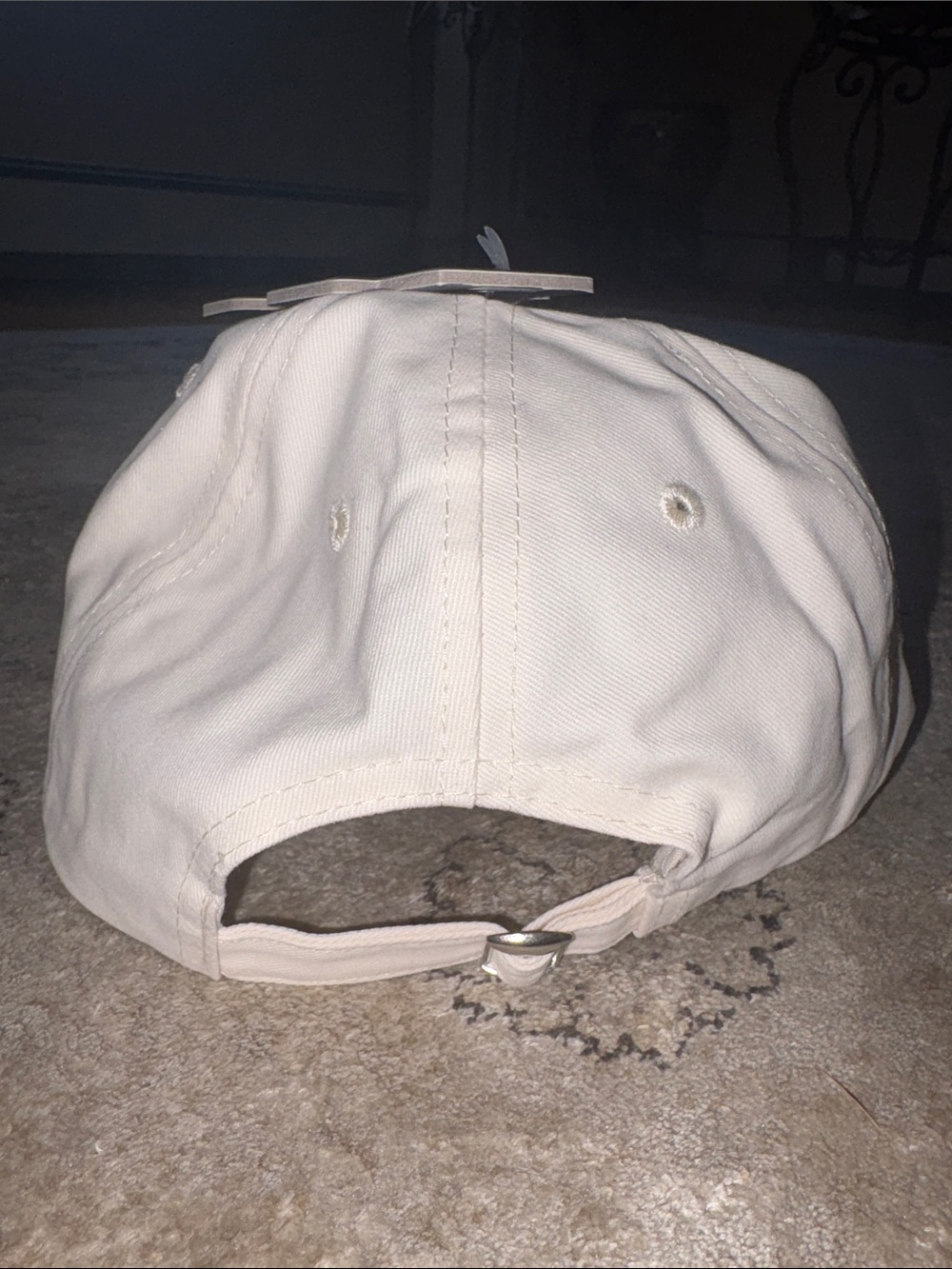 Disney Mickey Mouse Two-Tone Baseball Cap - Cream & Navy NWT - Picture 2 of 3